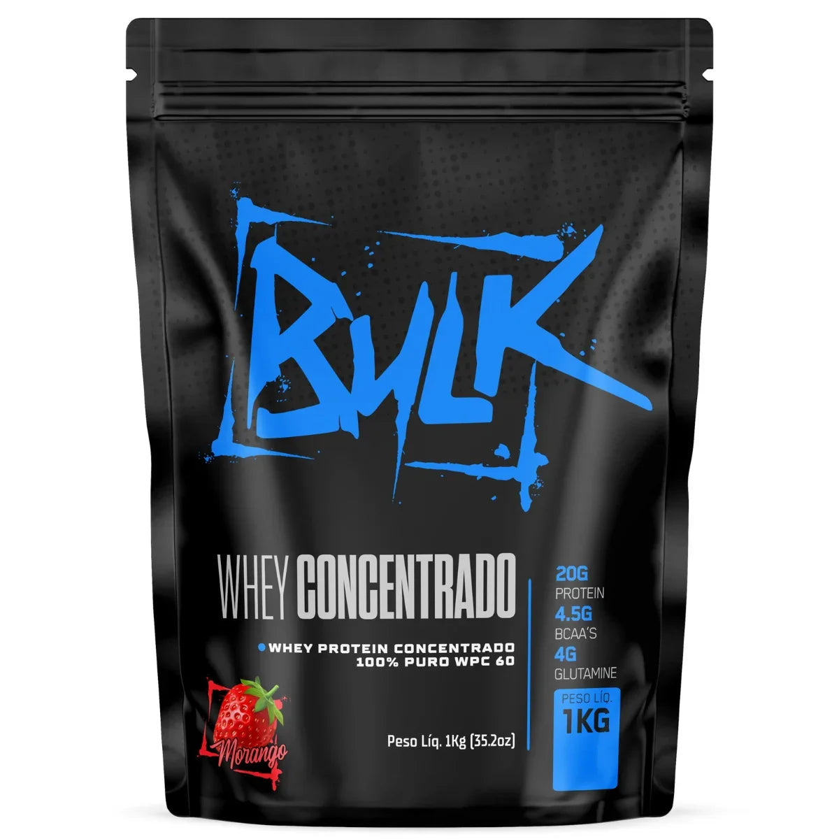 Whey Protein Concentrado 100% Puro 1kg Bulk Nutrition - Bulk Nutrition