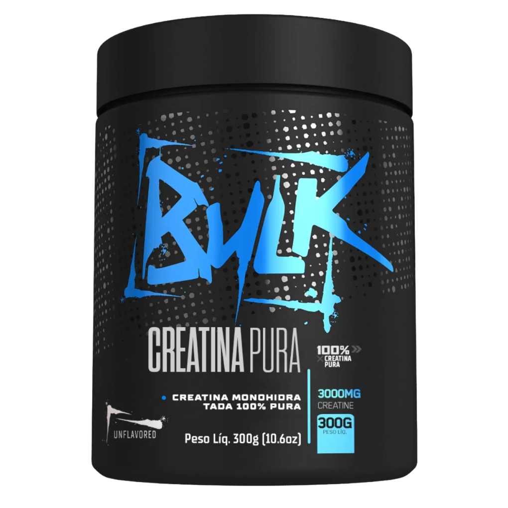CREATINA MONOHIDRATADA 100% PURA 300G | BULK NUTRITION
