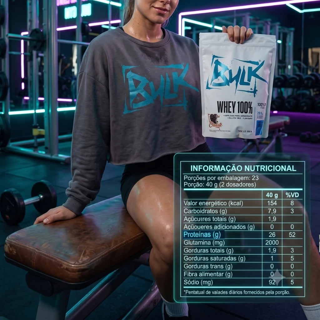 WHEY PROTEIN 100% PURO 1KG | BULK NUTRITION - Bulk Nutrition