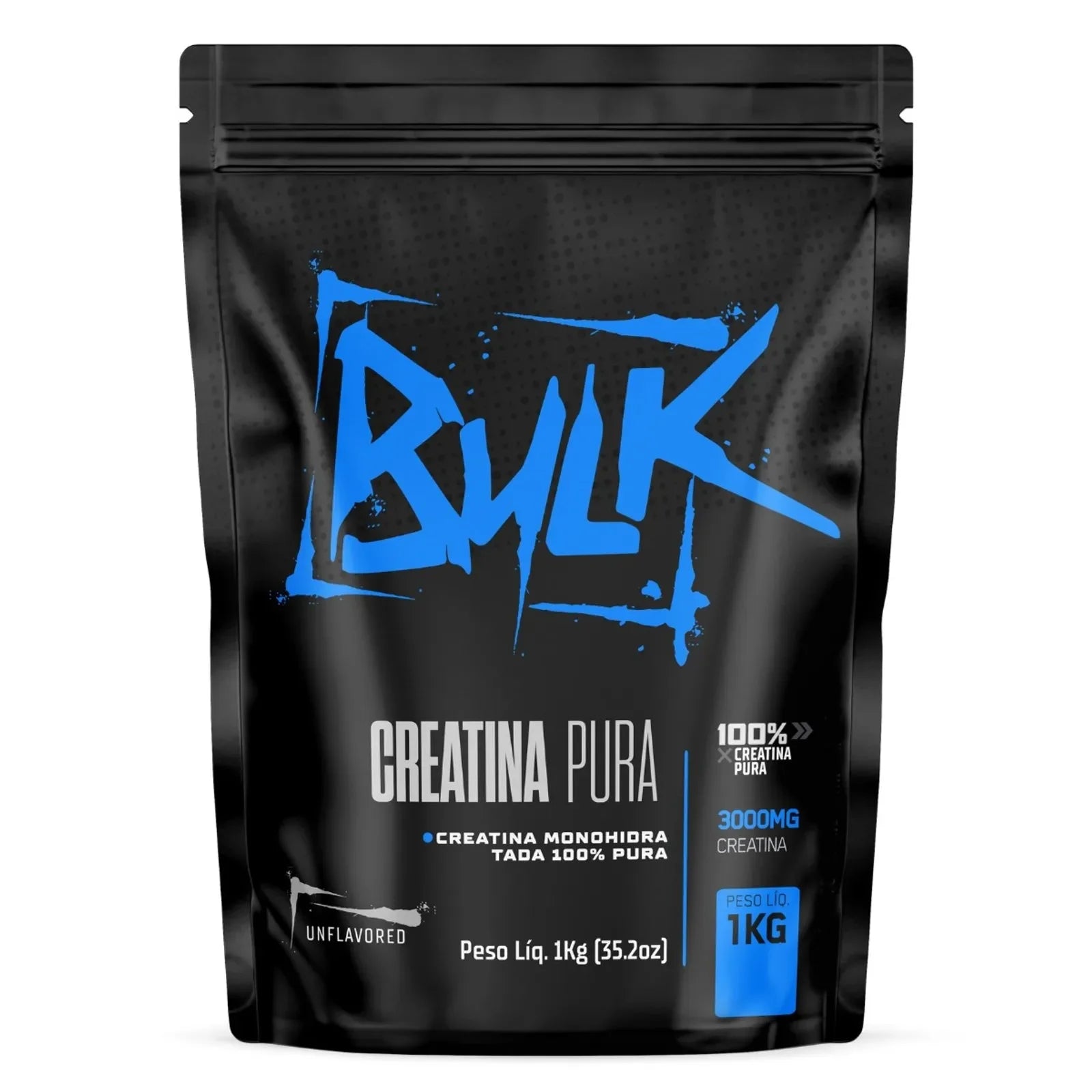 Creatina Monohidratada 100% Pura 1KG Bulk Nutrition - Bulk Nutrition