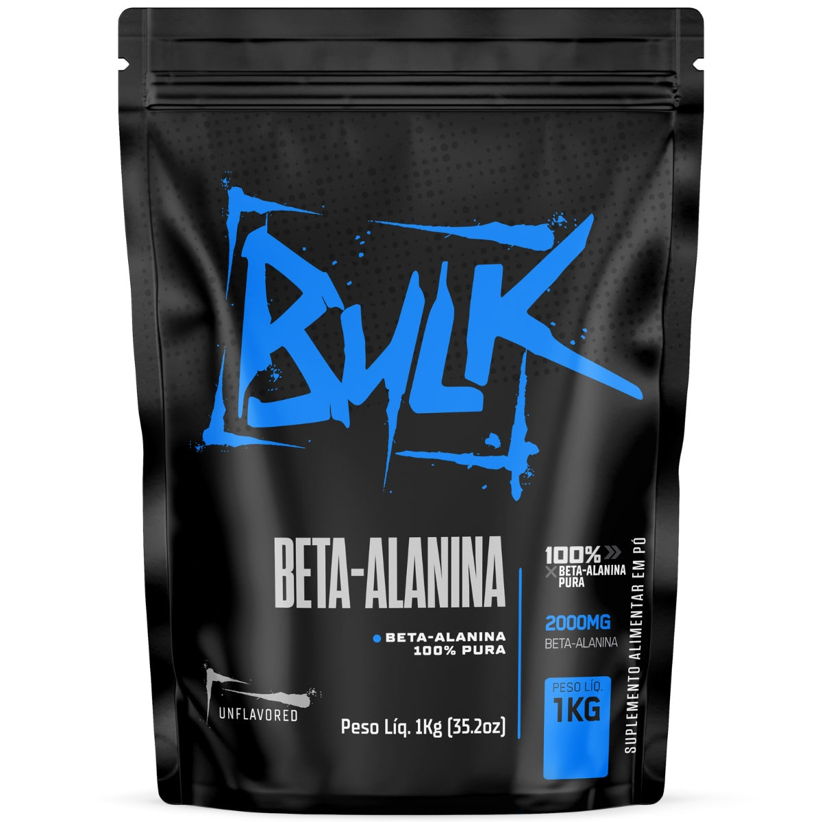 Beta Alanina 100% Pura 1kg Bulk Nutrition