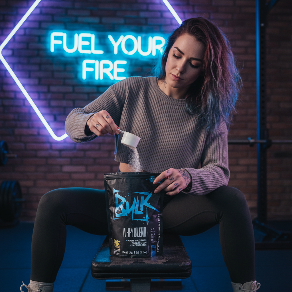 Whey Protein Blend 1KG Bulk Nutrition