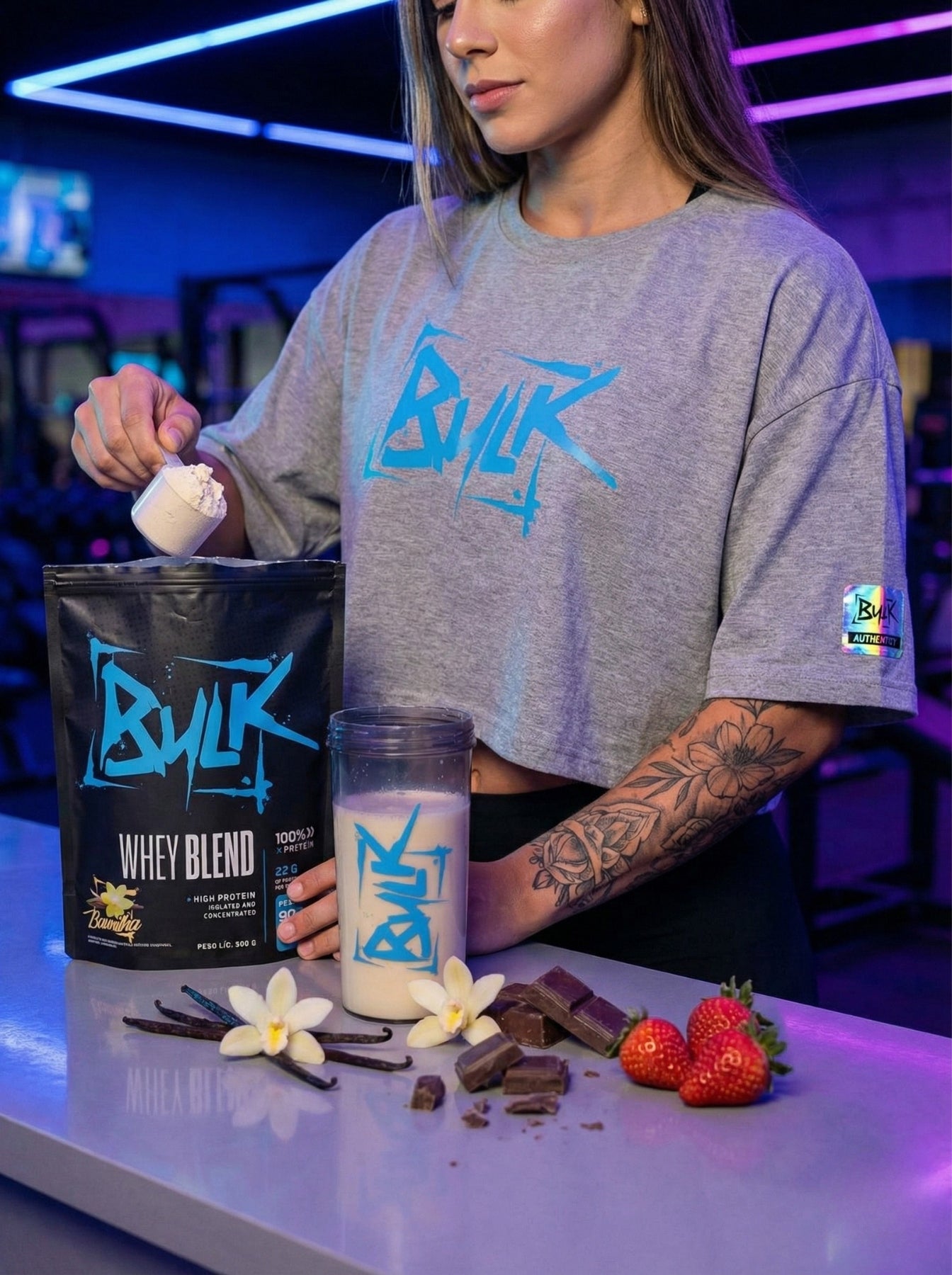 Whey Protein Blend 900G Bulk Nutrition