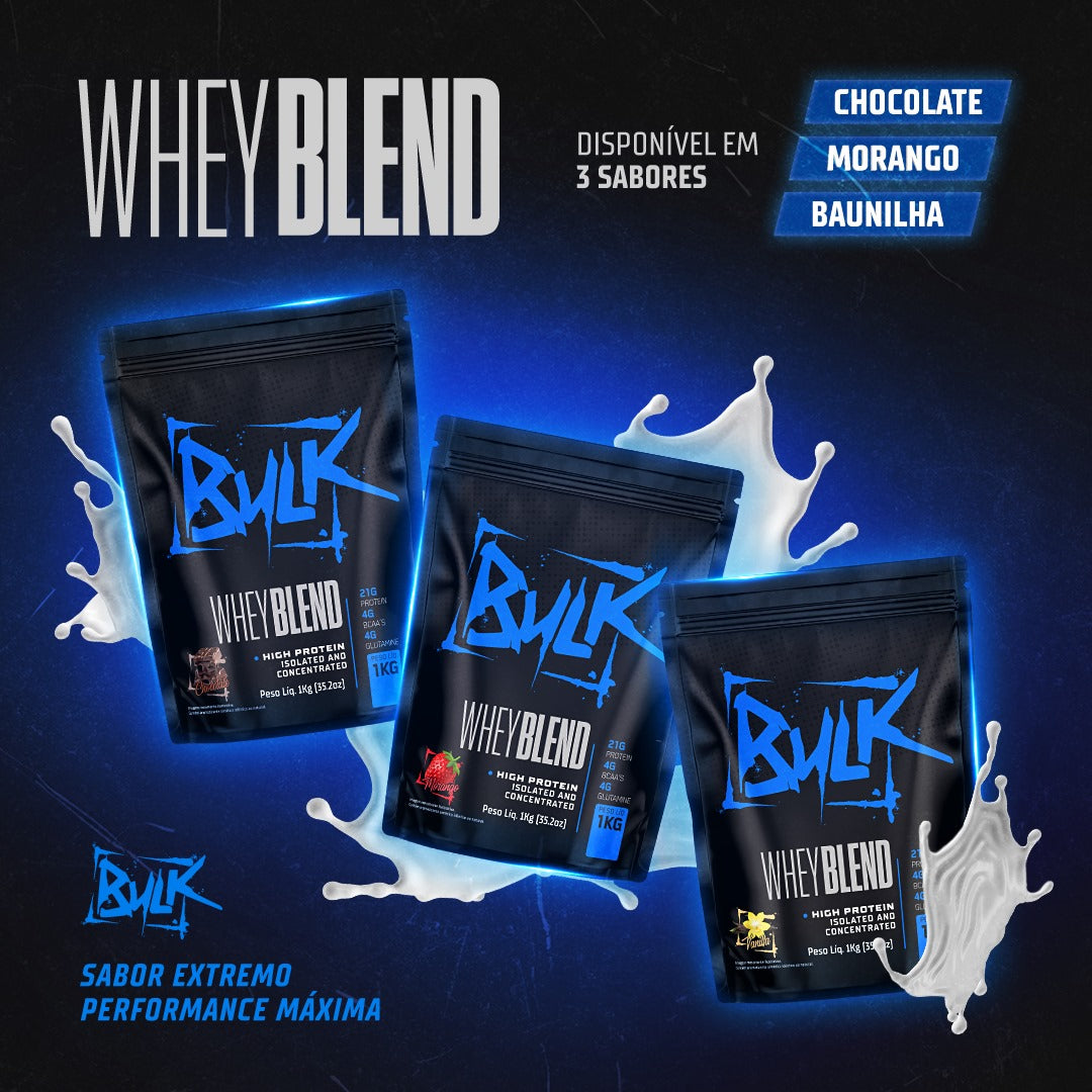 Whey Protein Blend 1KG Bulk Nutrition